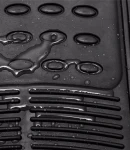 Thumbnail 8 of Комплект гумени черни автомобилни стелки предни и задни PVC Универсални 4 броя - STEL055