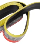 Thumbnail 8 of Универсален спойлер за броня и прагове карбон карбонов със златна лента 5см x 2.5м