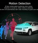 Thumbnail 4 of Авторегистратор видeорегистратор записваща видеокамера за автомобил Full HD 1080P 2 камери + 32 GB Micro SD Card карта с памет 85 x 50 mm
