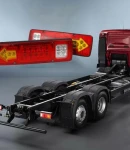 Thumbnail 6 of Комплект LED стопове стоп светлина с мигач задна светлина 12v за камион бус ТИР ремарке каравана 29 x 8 cm