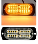 Thumbnail 1 of 20 LED Аварийна Лампа За Пътна Помощ , Жълта Блиц Мигаща Светлина 12V 24V