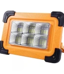 Thumbnail 13 of Акумулаторна LED ЛЕД диодна лампа бяла светлина + аварийна синя и червена презареждаема със соларен панел