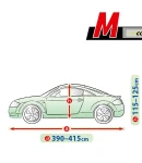 Thumbnail 3 of Висококачествено Покривало Kegel за купе автомобил Серия Mobil Garage e размер M 390 - 415 см x 115 - 125 см