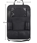 Thumbnail 4 of Мултифункционален органайзер за задната част на предна седалка на автомобил Черен с 10 джоба