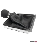 Thumbnail 3 of Топка за скоростен лост с маншон съвместима с VW Passat B6 06-12 с 5 скорости - черен конец