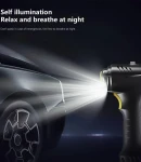 Thumbnail 4 of Преносим безжичен мини въздушен компресор помпа за гуми с LED дисплей и вградена батерия за автомобил колело мотор и др.