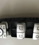 Thumbnail 8 of Комплект 2 Броя Ляво И Дясно Капачета Бутони Копчета За Ел. Стъкла Мерцедес Mercedes E C S GLC CLASS, Хром, Сиви