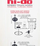 Thumbnail 7 of Тромба клаксон TGV HI-DO с две мелодии за камион бус ван автомобил - 12V 135db