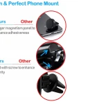 Thumbnail 8 of Магнитна поставка стойка за телефон за автомобил