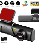 Thumbnail 2 of Авторегистратор видеорегистратор за автомобил 2K HD WIFI USB DVR камера G-сензор Видеорекордер Нощно виждане + 32 GB Micro SD Card карта с памет