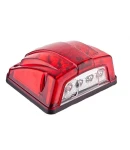 Thumbnail 4 of Комплект от 2 броя LED ЛЕД Плафон за регистрационен номер червен 12-24V за камион, ремарке, каравана, бус, трактор и др