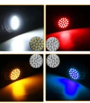 Thumbnail 3 of LED Лед Крушки, 22 SMD, BA15S 1156 (P21W), BAU15S 1156 (PY21W), 12V - 24V, Бяла, Оранжева, Червена, Синя Светлина