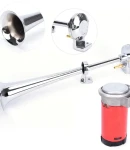 Thumbnail 3 of Тромба клаксон единична с компресор 12V за автомобили джипове бусове ТИР - 43 см