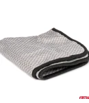 Thumbnail 2 of Двустранна микрофибърна кърпа 2 в 1 за полиране и блясък на автомобила 40 x 40 cm