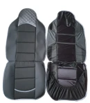 Thumbnail 3 of Комплект универсални калъфи за седалки на МПС - 2бр/к-т - черно със сиво