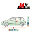 Thumbnail 11 of Висококачествено Покривало Kegel серия Mobile Garage размер M1 за хечбек 380-405см x 126-136см, сиво