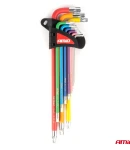 Thumbnail 2 of Комплект от 9бр. Г-образни ключове торксове TORX S2 дълги