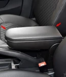 Thumbnail 3 of Капак за подлакътник VW Golf 4, Bora, Beetle, Polo, Passat, Jetta с черно кожено покритие