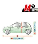 Thumbnail 8 of Висококачествено Покривало Kegel серия Mobile Garage размер M1 за хечбек 355-380см x 126-136см, сиво