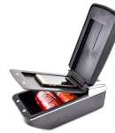 Thumbnail 4 of Подлакътник барче за VW Golf V MK5, VI MK6, VW Jetta V MK5 - Еко кожа – Черен