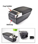 Thumbnail 7 of Подлакътник барче за Ford Focus MK2 2005–2011 - Еко кожа – Черен