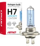 Thumbnail 4 of 1 брой халогенна крушка H7 12V 55W с UV филтър Super White E4