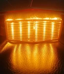 Thumbnail 5 of LED Лед Диодна лампа с оранжева аварийна блиц светлина мигаща 12V - 24V за Пътна помощ Селскостопански Машини платформа и Др.