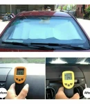 Thumbnail 10 of Автомобилен сенник за предно стъкло тип хармоника двулицев с вакуумно закрепване 130х60 cm