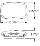 Thumbnail 2 of LED ЛЕД Аварийна/сигнална лампиа Маяк буркан с магнит 12/24V