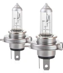 Thumbnail 2 of Комплект от 2бр. халогенни крушки H4 12V 60/55W LumiTec SILVER +100% бяла светлина