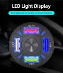 Thumbnail 5 of Универсално USB зарядно с 4 порта 12V-24V Quick Charge 3