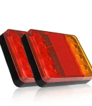 Thumbnail 3 of Комплект LED Диодни стопове, стоп светлини, задни светлини 12V-24V за бус камион ТИР ремарке каравана платформа