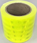 Thumbnail 5 of Светлоотразителна рефлекторна самозалепваща се лента фолио с висока фотометрична мощност 5 m x 5 cm зелена