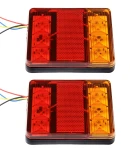 Thumbnail 6 of Комплект LED Диодни стопове, стоп светлини, задни светлини 12V-24V за бус камион ТИР ремарке каравана платформа