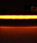 Thumbnail 6 of 1бр преден габарит маркер LED светлини за сенник 24V за Скания Scania R S G 2016+ с букса оранжева светлина