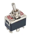 Thumbnail 1 of ЦК ключ превключвател с 3 позиции ОN-OFF-ON 10A с 6 извода