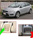 Thumbnail 2 of Подлакътник барче за Ford Focus MK2 2005–2011 - Еко кожа – Черен