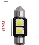 Thumbnail 5 of LED Лед Диодни Крушки, 2/3/4 SMD 5050 , 31мм, 36мм, 39мм, 41мм, 12V, Бяла Светлина, Canbus, Error Free, Bez Грешки