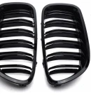 Thumbnail 4 of Бъбреци Решетки За БМВ BMW F10 F11 Черен Гланц Лак М5 Тип След 2010