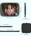 Thumbnail 3 of Огледало за задна седалка за наблюдение на деца и бебета