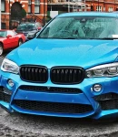 Thumbnail 4 of Двойни Бъбреци Решетки За БМВ BMW X5 X6 F15 F85 F16 F86 2014+ Черен Гланц Лак