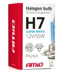 Thumbnail 6 of 1 брой халогенна крушка H7 12V 55W с UV филтър Super White E4