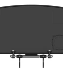 Thumbnail 3 of Мултифункционална сгъваема масичка за автомобил с монтаж за волан-седалка