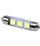 Thumbnail 5 of LED Лед Диодни Крушки, C5W, 3 Smd, 36mm, 12V, Бяла Светлина