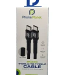 Thumbnail 11 of Кабел Phone Planet USB Type-C/Type C 1.2m