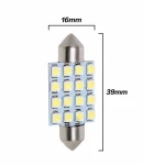 Thumbnail 10 of LED Лед Диодни Крушки, 16 SMD 5050 , 31мм, 36мм, 39мм, 41мм, 12V, Бяла Светлина