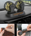 Thumbnail 4 of Двоен вентилатор с 2 степени 12V Ø10.5см