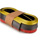 Thumbnail 1 of Универсален спойлер за броня и прагове карбон карбонов със златна лента 5см x 2.5м