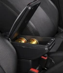 Thumbnail 6 of Подлакътник барче за Dacia Duster 2 II 2017–2024 - Еко кожа - Черен