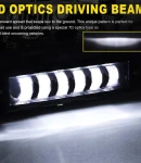 Thumbnail 9 of 15,5 cm 7Д Диоден Прожектор Супер Мощен Халоген Led Bar Лед Бар 40w Комбиниранa Бяла и Жълта Светлина 12V - 24V За АТВ SUF Джип 4х Offroad Камион